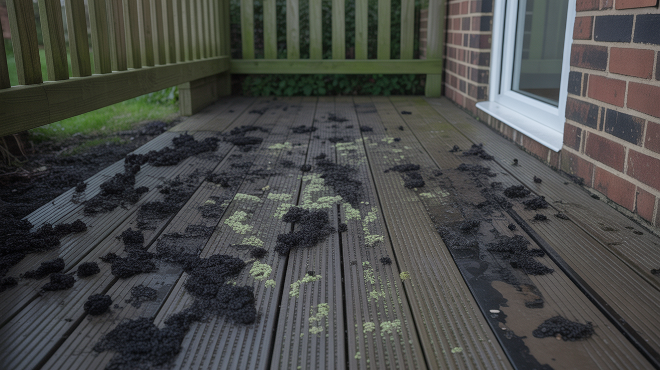 Wooden Decking - Before